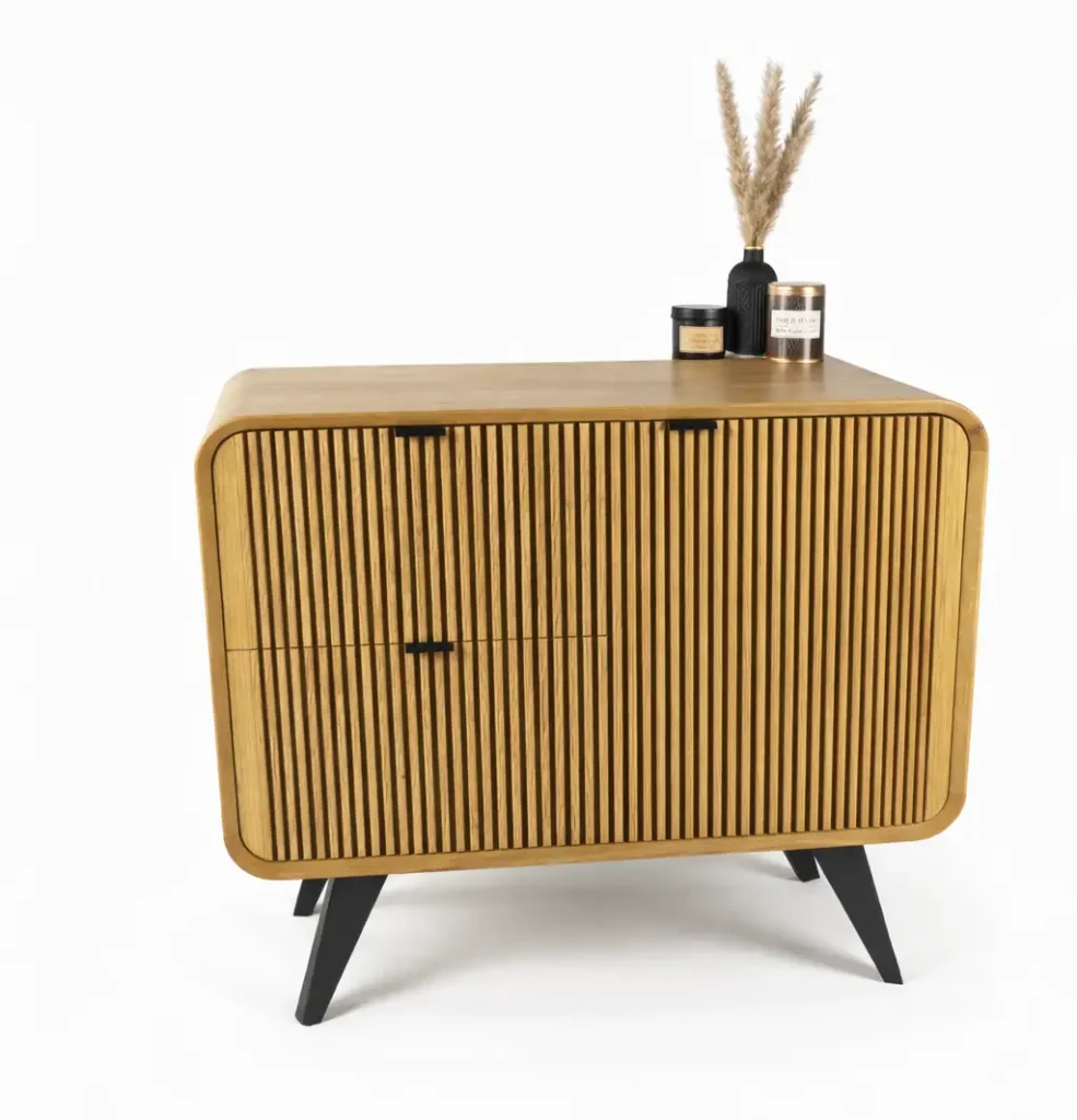 Maatwerk meubel dressoir eiken Wave